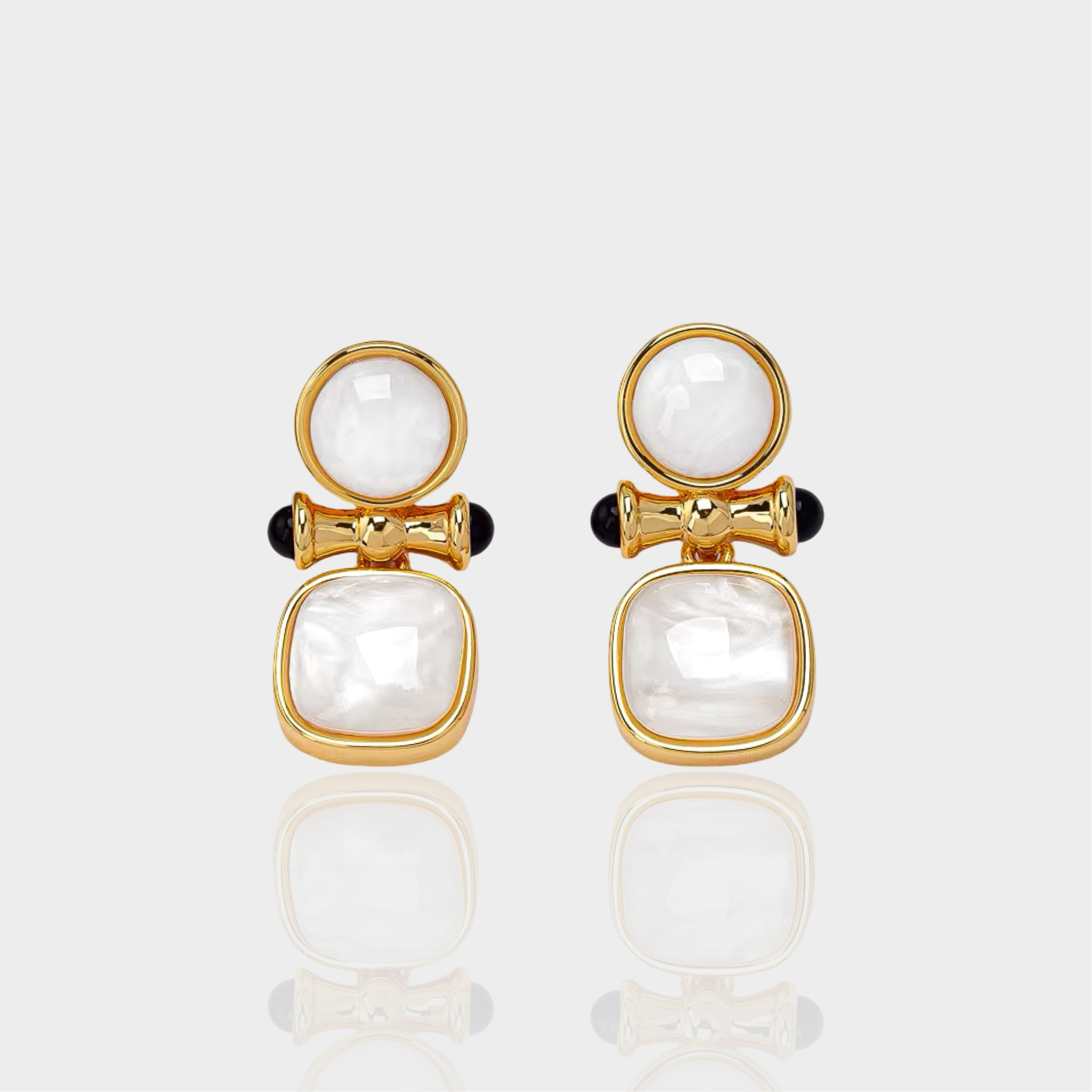 Retro Stone Earrings