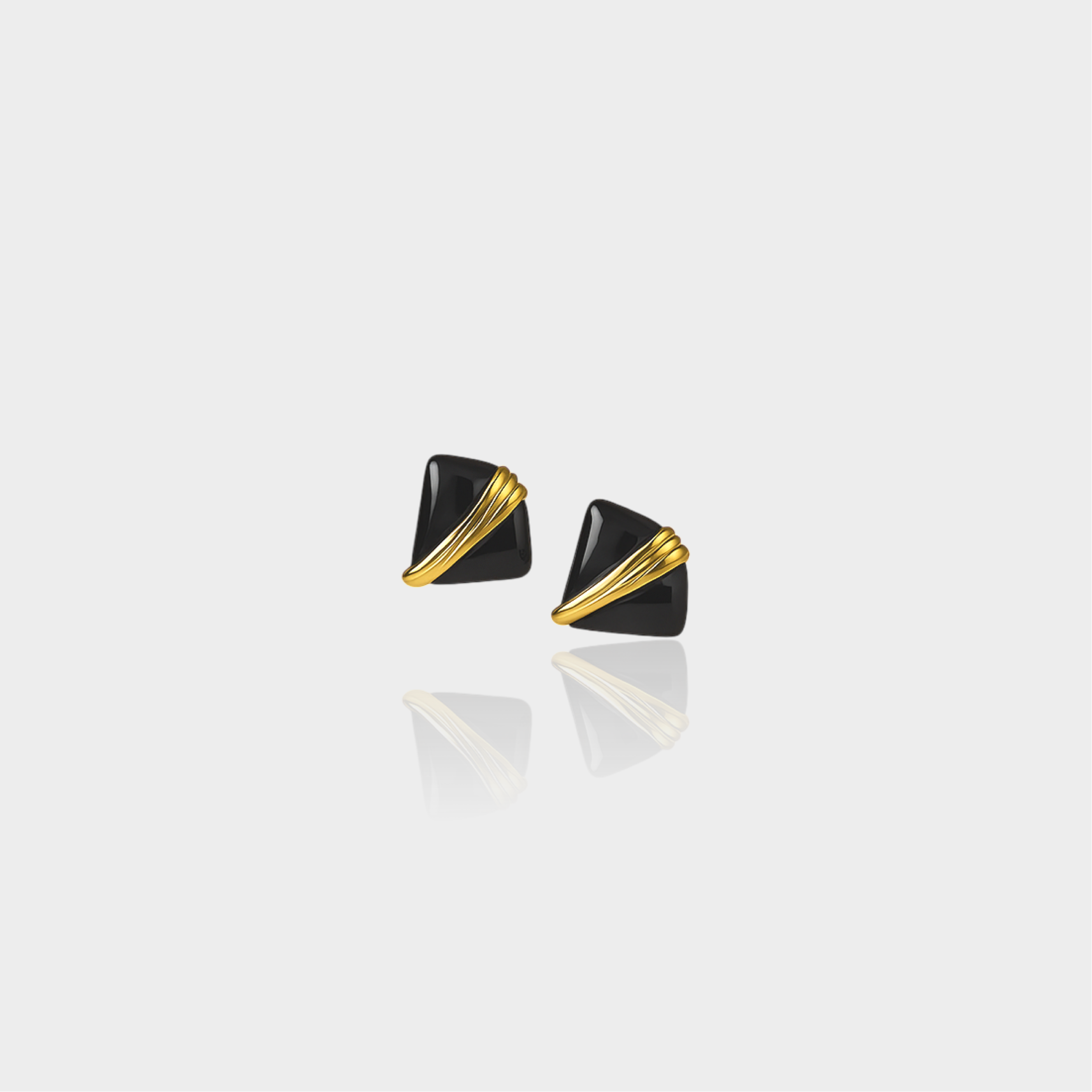Mini Enamel Fan Studs