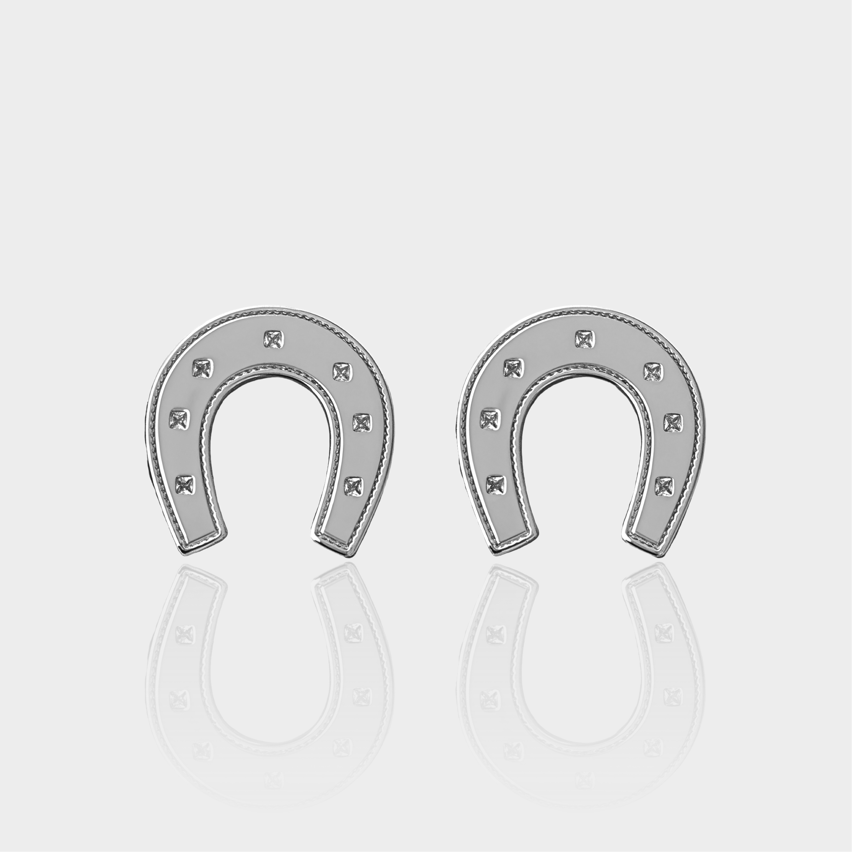 Horseshoe Stud Earrings