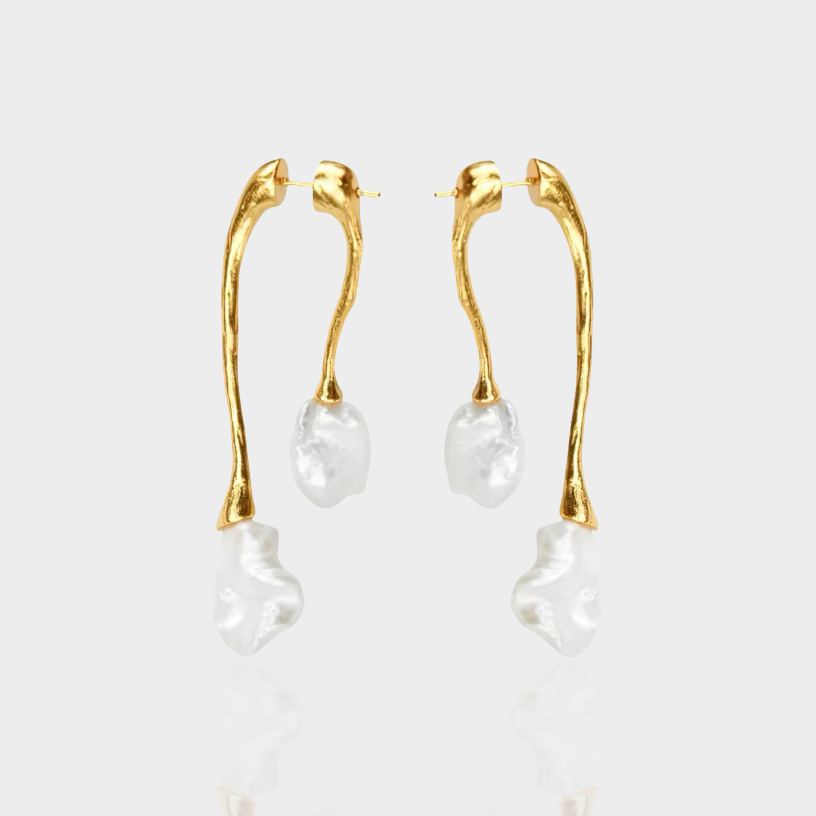 Dangle Pearl Earrings